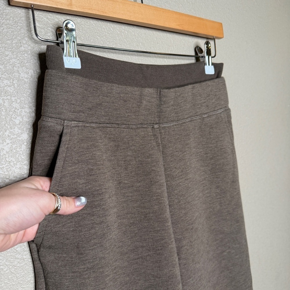OGL FuzzLuxe Double Waistband Straight Leg Pants – Espresso Brown- XS - Picture 7 of 10